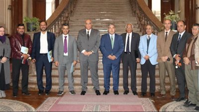 بحوث الصحراء يستقبل وفد المركز الوطني السعودي لمكافحة التصحر لمناقشة سبل التعاون