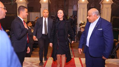 وزيرة التضامن تشهد احتفال الطائفة الإنجيلية بعيد الميلاد المجيد بكنيسة قصر الدوبارة (صور )
