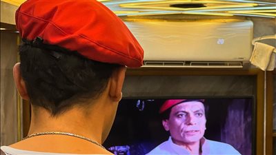 محمد إمام من كواليس 