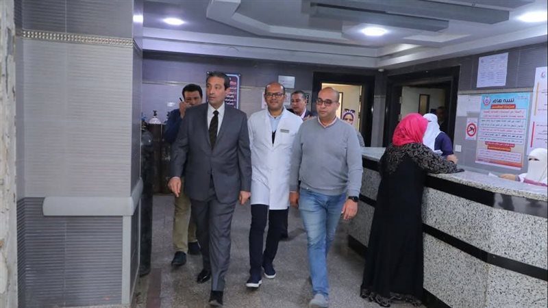  محافظ دمياط مستشفى