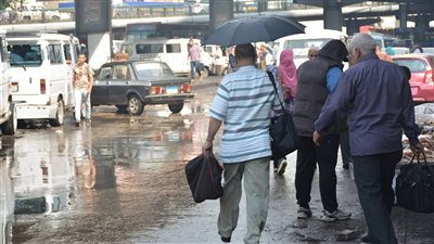 الأرصاد تعلن أماكن سقوط الأمطار غدا الاثنين 6-1-2025