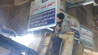 انطلاق حملة لحصر وإزالة الإعلانات غير المرخصة بالقوصية في أسيوط