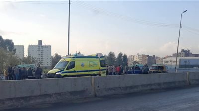 مصرع شخصين وإصابة 14 آخرين إثر حوادث تصادم بالبحيرة (صور)