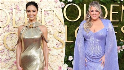 راشيل سميث وهيذر ماكماهان أول الحضور على السجادة الحمراء لحفل جوائز جولدن جلوب 2025