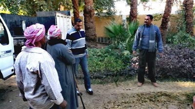 قرار من محافظ الأقصر بشأن تبعية إدارة الحدائق والبساتين