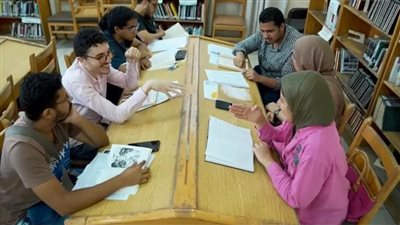 طالب بجامعة حلوان يفوز بجائزة ضمن منافسات الموسم الرابع للمشروع الوطنى للقراءة