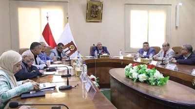 6 توجيهات خلال اجتماع متابعة موقف الأراضي الاستثمارية بالوادي الجديد 