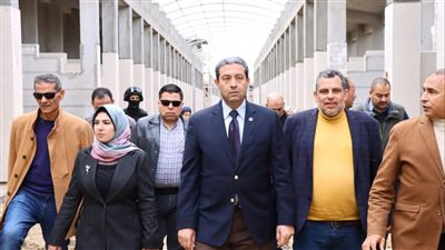 محافظ دمياط يتابع الموقف التنفيذي لمشروع إنشاء سوق الجمعة الحضاري بشطا