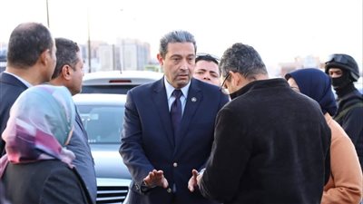 محافظ دمياط يتابع مشروع تطوير ورصف طريق شطا 