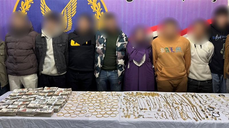 ضبط عصابة تقودها