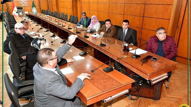 اجتماع محافظ الدقهلية،
