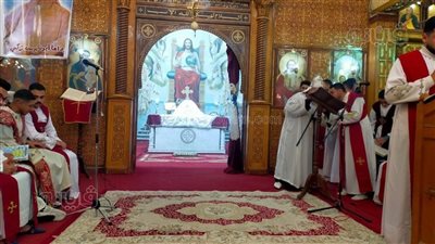 شاهد، صلاة قداس عيد الميلاد المجيد للأقباط الأرثوذكس بالشرقية