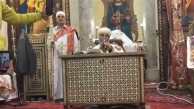 الأنبا بضابا يترأس قداس عيد الميلاد كاتدرائية نجع حمادي (صور)