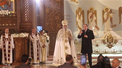 12 زيارة رئاسية للكنيسة القبطية 
