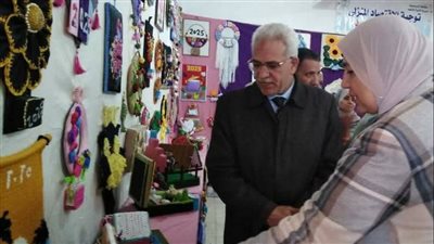 تعليم الإسماعيلية تفتتح معرض الاقتصاد المنزلى