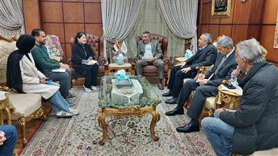 ميناء دمياط يستقبل وفد شركة شينشينغ الصينية 