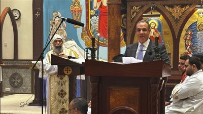 وزير الخارجية يشارك في قداس عيد الميلاد بالكنيسة الأرثوذكسية المصرية بعمان (صور)