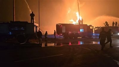 مصدر بالبترول يكشف سبب انفجار خط الغاز بالخانكة 