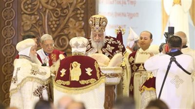  البابا تواضروس يبدأ صلوات عيد الميلاد من كاتدرائية العاصمة الإدارية