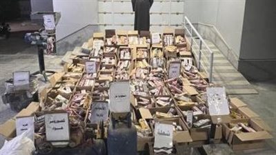 ضبط ورشة تصنيع ألعاب نارية يديرها عامل بحوزته 2 مليون قطعة بالفيوم 