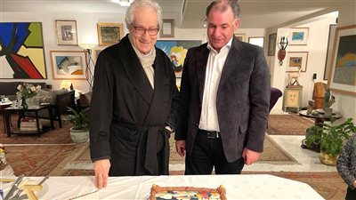 الإعلامى محمد فودة يوجه تهنئة خاصة للفنان فاروق حسنى بعيد ميلاده.. ويؤكد: علامة فارقة في تاريخ الثقافة المصرية