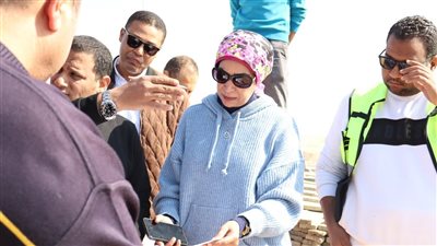 رئيس جامعة الأقصر تتفقد مواقع الإنشاءات الجديدة في طيبة (صور)