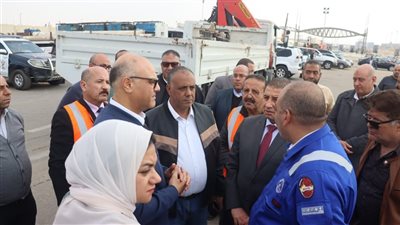 محافظ القليوبية يتابع إصلاح خط أنابيب بوتاجاز الخانكة ويأمر بحرم آمن 