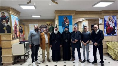 رئيس حي الهرم يشارك الأقباط احتفالات عيد الميلاد المجيد (صور)