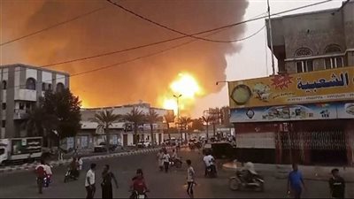 غارات أمريكية بريطانية على مواقع حوثية في صنعاء وعمران