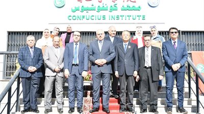 جامعة القناة تنظم اليوم الثقافي الصيني وتُكرم الخريجين (صور) 