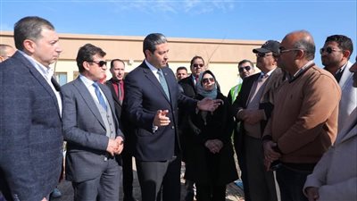محافظ دمياط يتفقد مشروع إنشاء المجمع المتكامل للتخلص الآمن من المخلفات الصلبة 