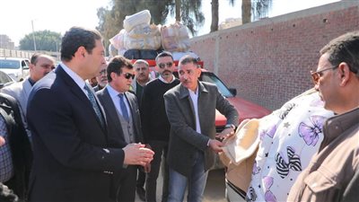 محافظ دمياط يدشن مبادرة التضامن الاجتماعي 