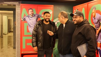 بعد أزمة المستحقات، أشقاء أحمد رفعت يزورون نادي مودرن سبورت (صور) 