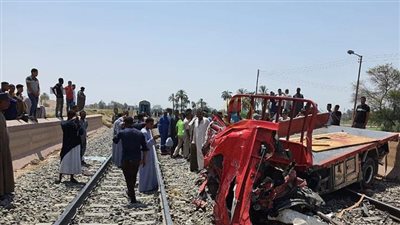  وفاة طالبين دهسهما قطار في المنيا