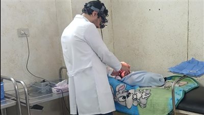 رمد المنصورة تدشن أول وحدة فحص للاعتلال الشبكي لدى الأطفال المبتسرين