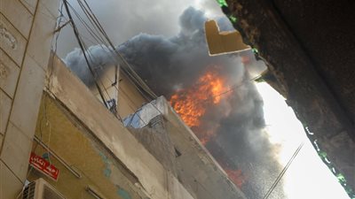 النيابة تطلب التحريات حول حريق مخزن قطع غيار موتوسيكلات بكرداسة 