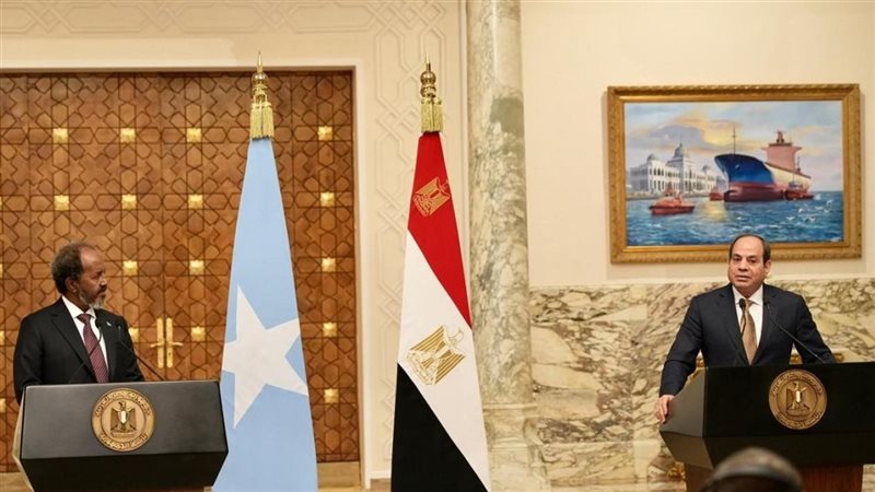 السيسي ونظيره الصومالي