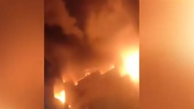 التحقيقات: مواد قابلة للاشتعال ساعدت على انتشار حريق منطقة الزرايب