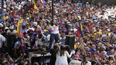 مكثت في مخبئها لأشهر، القبض على زعيمة المعارضة الفنزويلية بعد ساعات من انضمامها للاحتجاجات