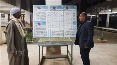 مدير تعليم بني سويف يفاجئ المدارس ليلا لمتابعة خطة التأمين وجاهزيتها للامتحانات