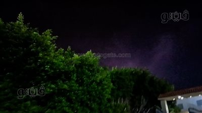 رعد وبرق وأمطار تضرب مدينة مرسى مطروح بشكل مفاجئ (فيديو وصور) 