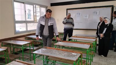 دمياط تنتهي من الاستعدادات لامتحانات الفصل الدراسي الأول