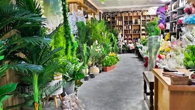 أسعار الأشجار الصناعية والورود في حارة المزين بالعتبة.. تبدأ من 50 جنيها.. تتكيف مع الظروف المناخية في الأماكن العامة والمنازل.. وهذه أبرز الأدوات المُستخدمة في صناعتها (فيديو وصور) 