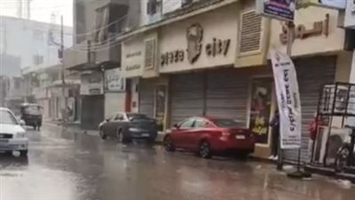 تقلبات جوية وأمطار غزيرة على مناطق متفرقة في الدقهلية (فيديو)