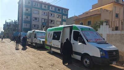 الكشف على 1270 مواطنا ضمن قافلة طبية في دمياط