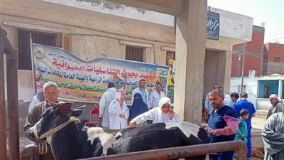 تحصين 132 ألف رأس حيوان من خلال 180 قافلة بيطرية مجانية في 2024