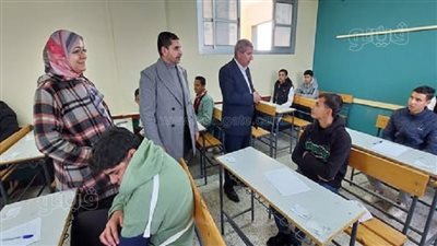 انتظام امتحانات صفوف النقل بالشرقية