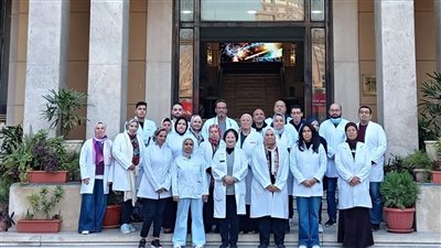 التعليم العالي: قافلة طبية من المركز القومي للبحوث تخدم 1980 مريضًا بقرية الرهاوي