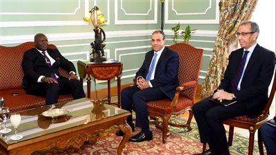 وزير الخارجية يستقبل وزير التجارة والصناعة الجنوب سوداني