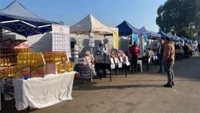 افتتاح سوق اليوم الواحد في برج العرب بالإسكندرية